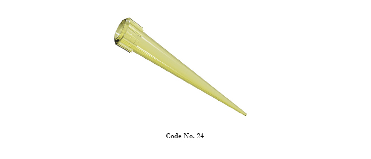 AUTOMATIC PIPETTE TIP-YELLOW